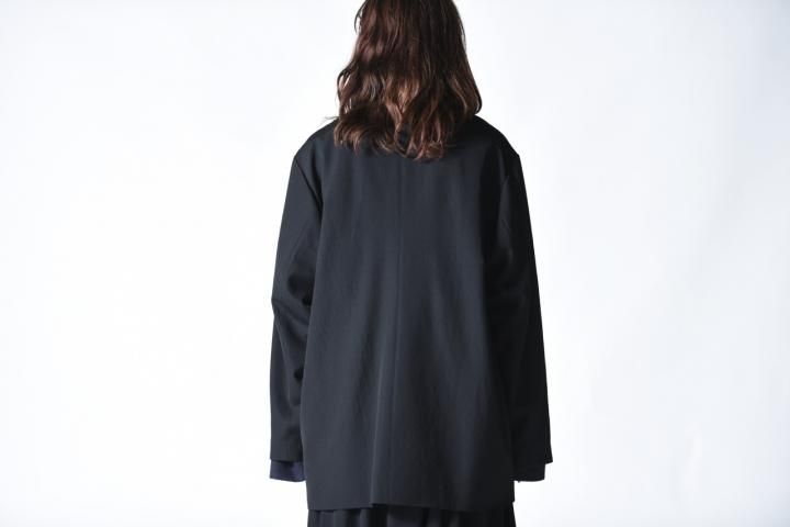 ジャケット・アウター bishool Wool Gabardine 01 Rapel Jacket BISHOOL Wool Gabardine 01 Rapel Jacket black(A-047