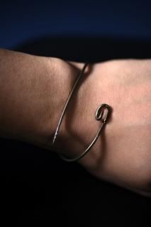 BISHOOL Hand Craft Stainless Bracelet 01 black 