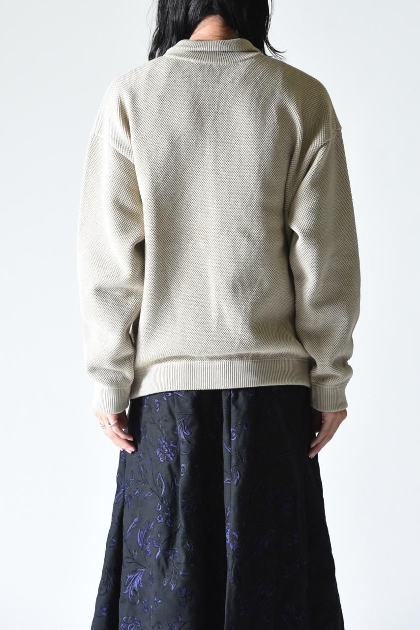 crepuscule Moss Stitch Cardigan beige - BISHOOL,Edwina Horl