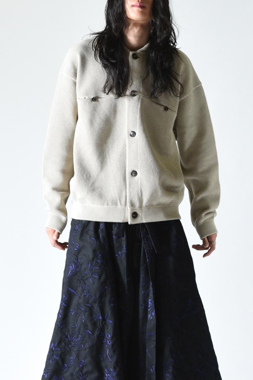 crepuscule Moss Stitch Cardigan beige - BISHOOL,Edwina Horl