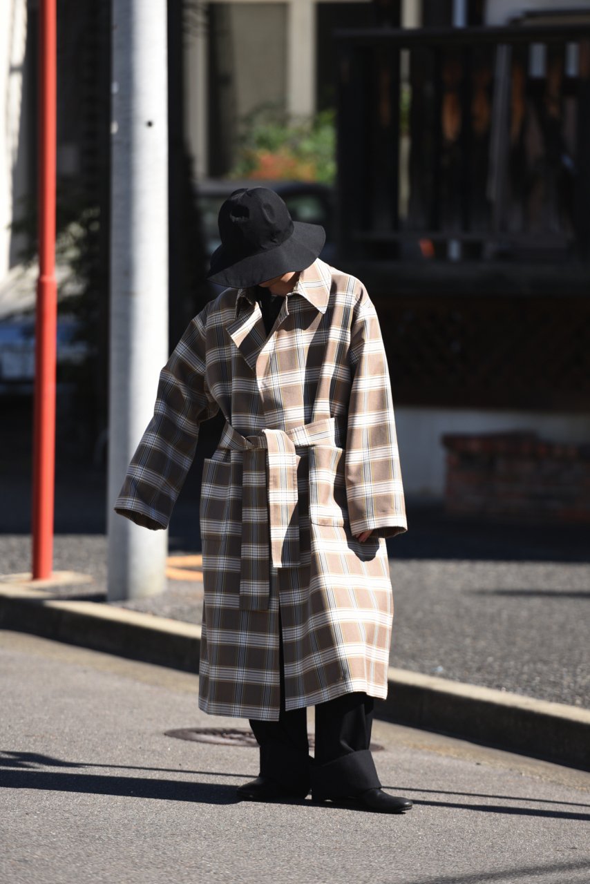 ATHA MAXI COAT TARTAN check - BISHOOL,Edwina Horl,My Beautiful  Landlet,YANTOR等取扱い OVIE STUDIO の通販サイト