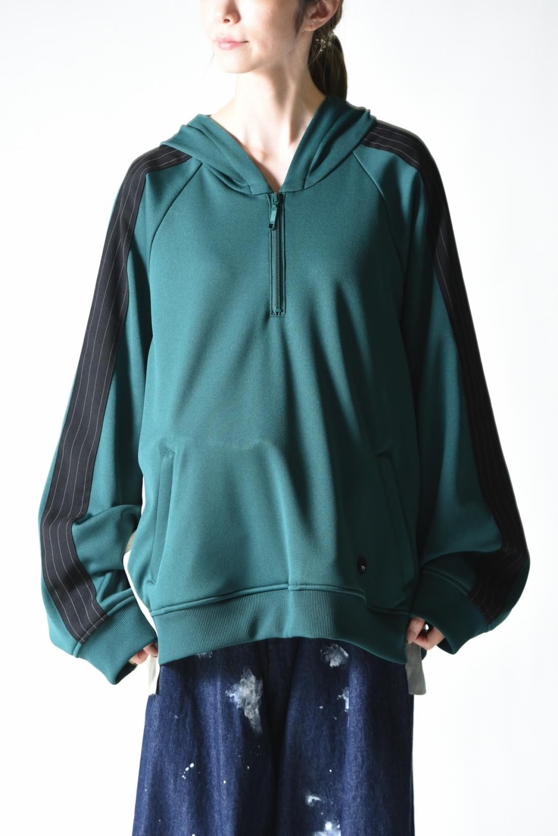 My Beautiful Landlet ヴィンテージリメイクハーフジップビッグフーディ green - BISHOOL,Edwina Horl,My  Beautiful Landlet,YANTOR等取扱い OVIE STUDIO の通販サイト