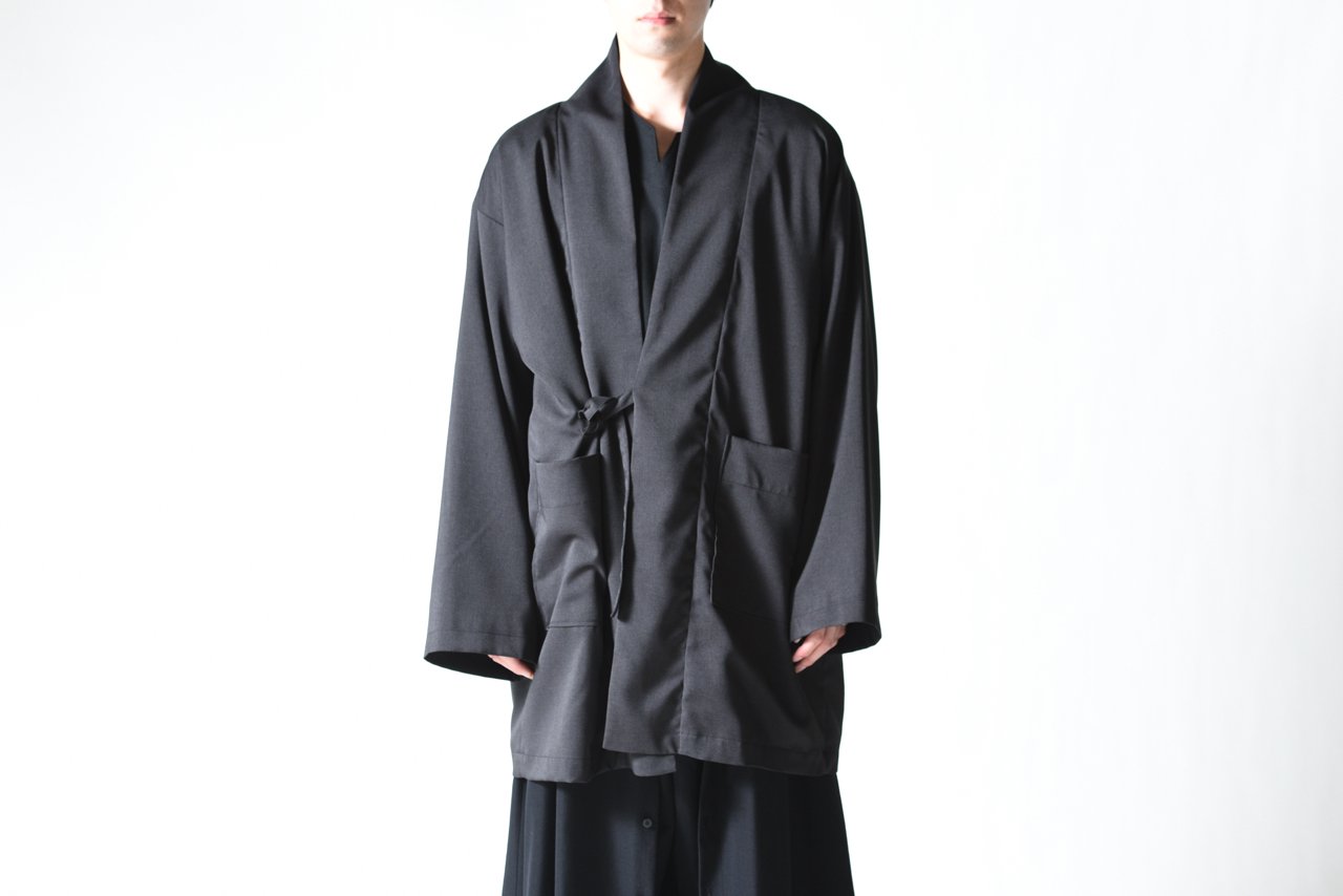 ATHA NORAGI COAT thin black - Edwina Horl,YANTOR,ETHOSENS等取扱い