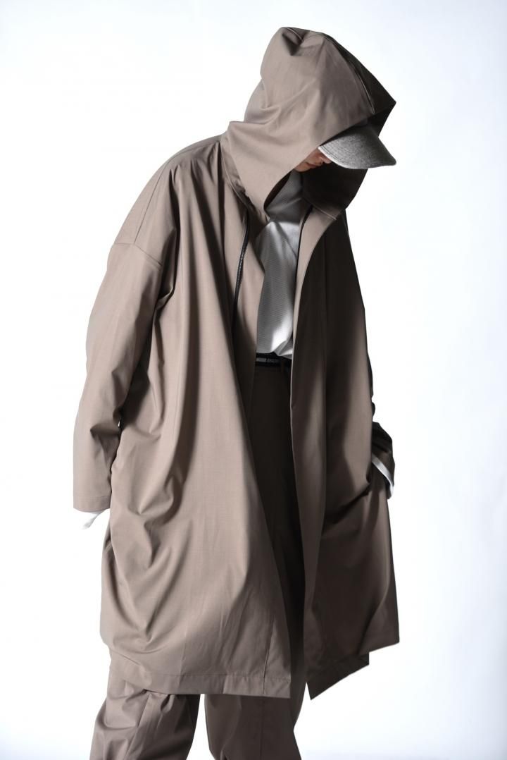 新しいスタイル レーヨンバルーンコート Landlet Beautiful My beige BISHOOL - ジャケット・アウター
