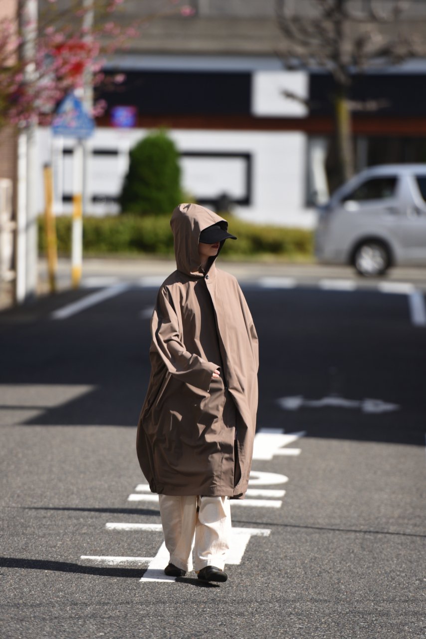 My Beautiful Landlet レーヨンバルーンコート beige - BISHOOL,Edwina