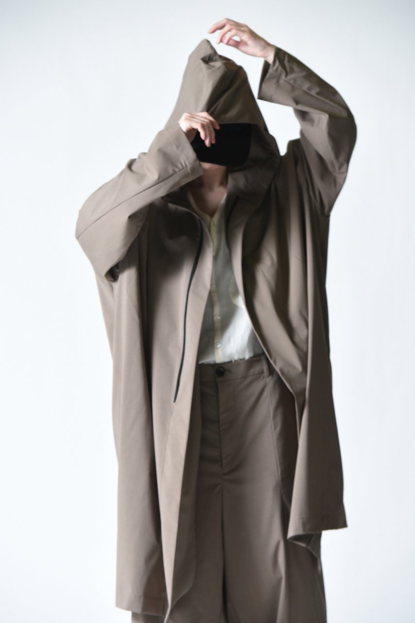 My Beautiful Landlet レーヨンバルーンコート beige - BISHOOL,Edwina