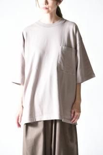crepuscule H/S Pocket-T gray beige