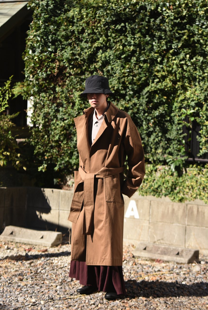 ATHA HIGH DENSITY MAXI COATユニセックス-