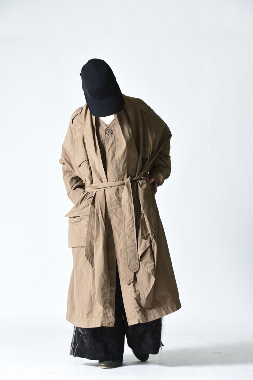 タクタク/tactac HAORI COAT オーバーサイズ ミリタリーコート ☆ tac:tac (タクタク) / Haoli Military 2way Coat