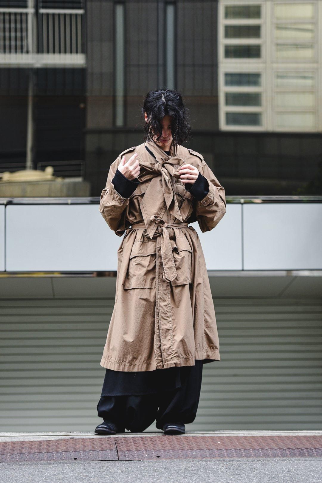 tac:tac HAORI MILITARY BIG COAT Beige - BISHOOL,Edwina Horl tac:tac HAORI MILITARY BIG COAT Beige - BISHOOL,Edwina Horl