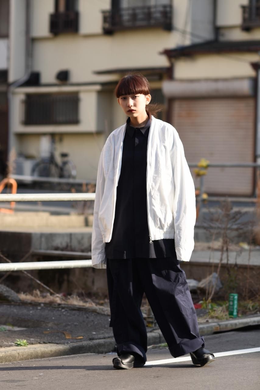 ESSAY GUN ZIP JACKET white - BISHOOL,Edwina Horl,My Beautiful