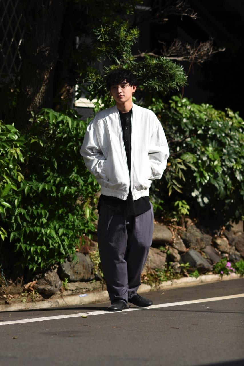 ESSAY GUN ZIP JACKET(BLACK) 定価48400円 MA-1 RISING ZIP JACKET | ESSAY(エッセイ) / アウター ブルゾン