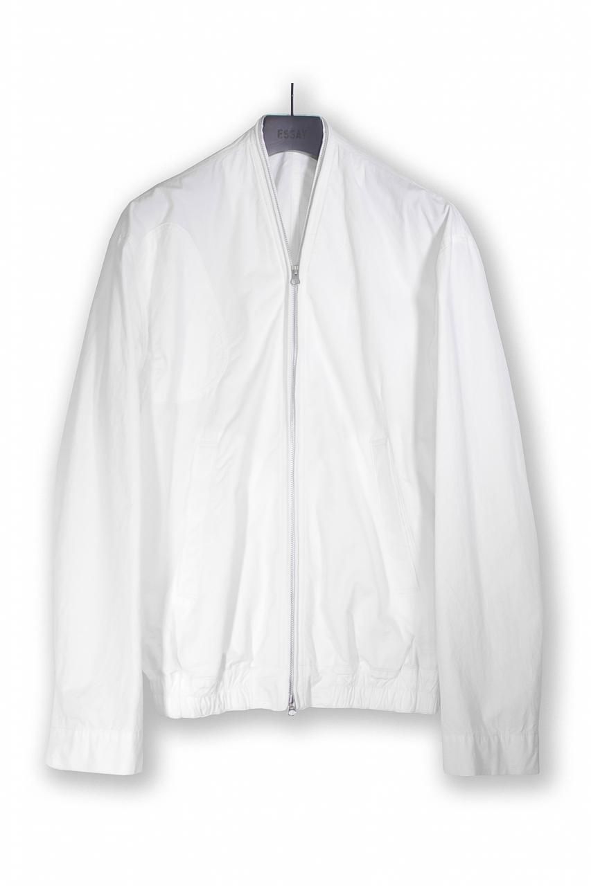 ESSAY GUN ZIP JACKET white - BISHOOL,Edwina Horl,My Beautiful