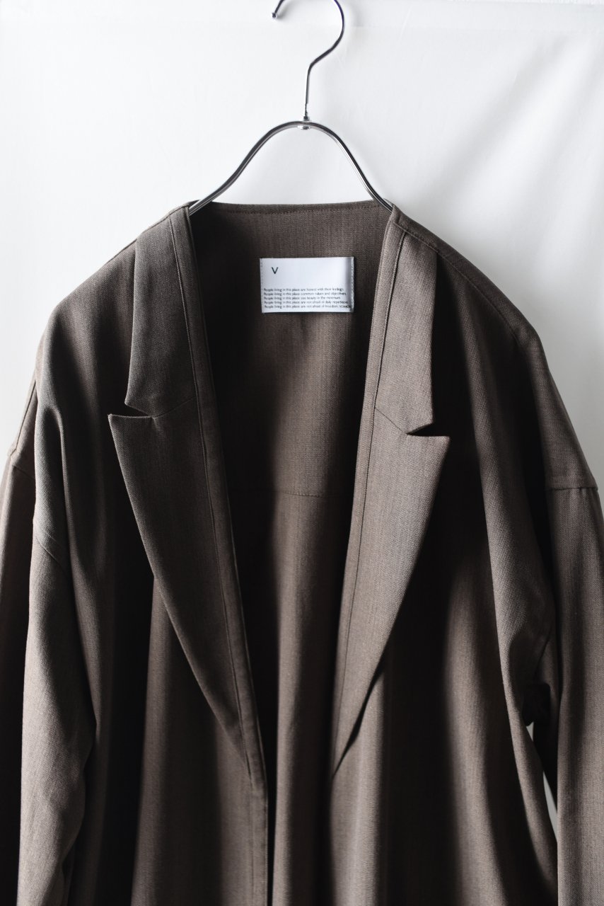 VOAAOV ウールツイルロングコート brown - BISHOOL,Edwina Horl,My