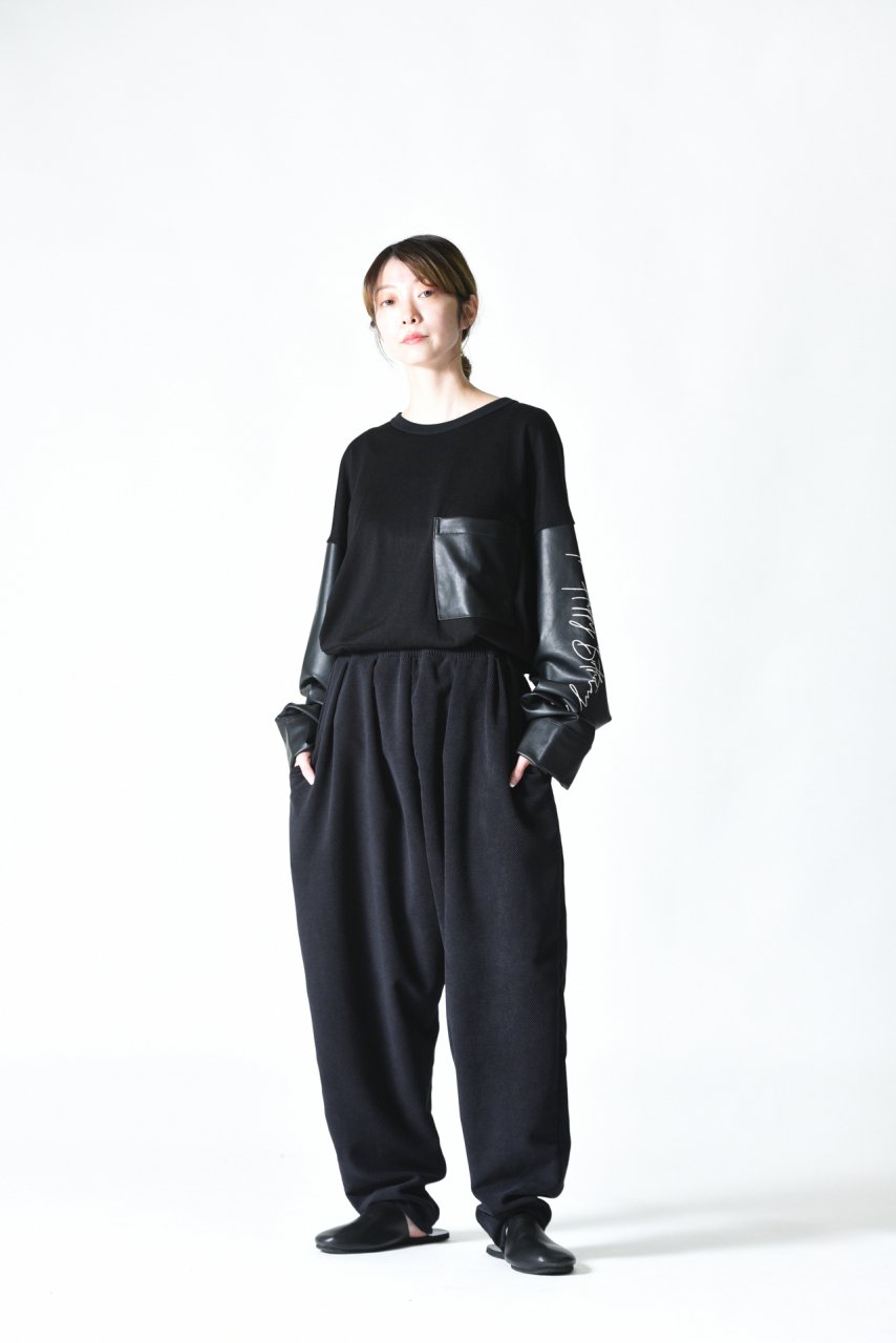 sneeuw ドロータックパンツ black - BISHOOL,Edwina Horl,My Beautiful