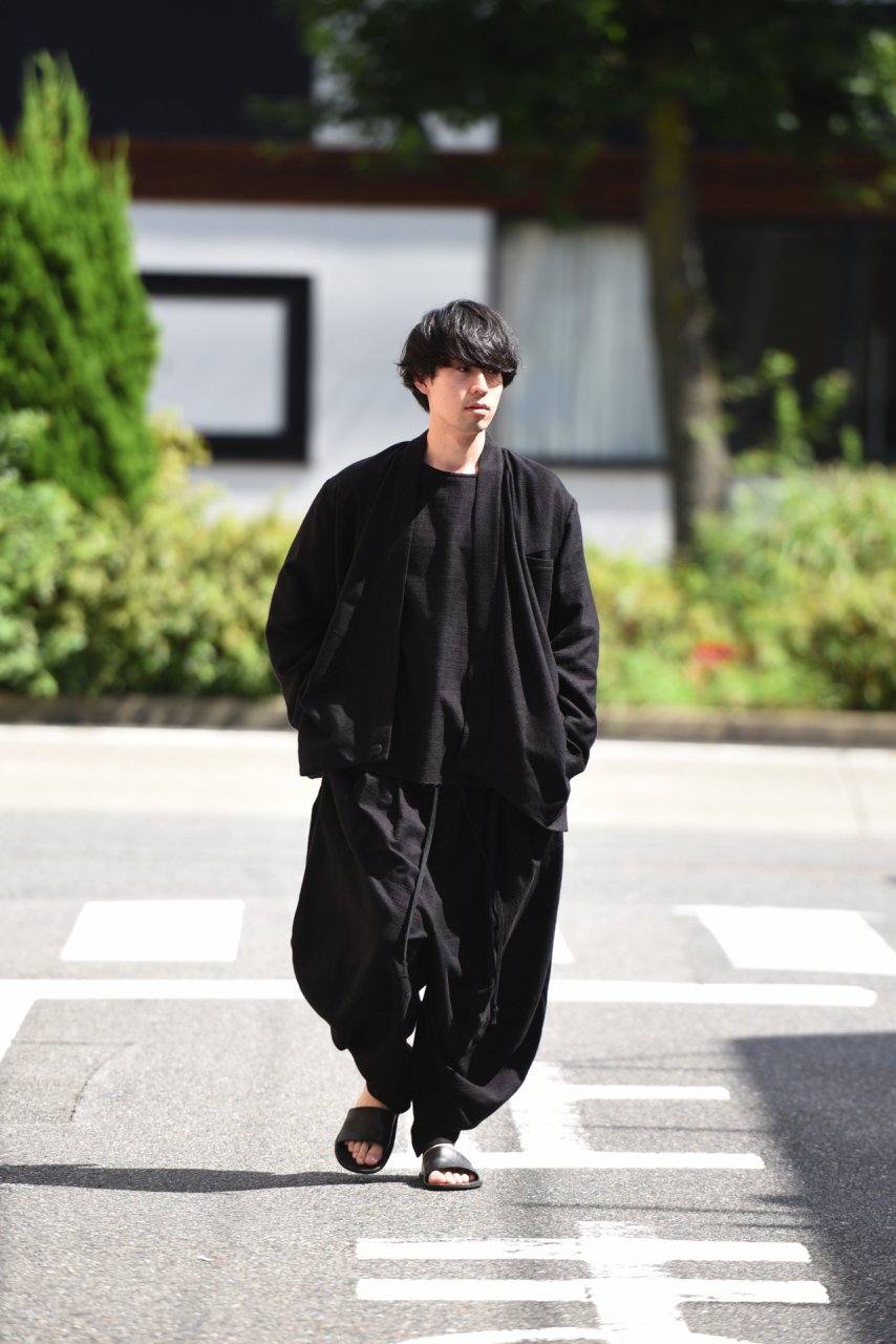 bishool kimono drape jakect