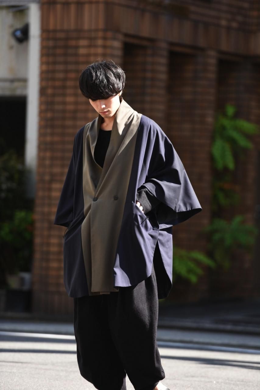 yantor HAORI KESA COATカラーブラウン