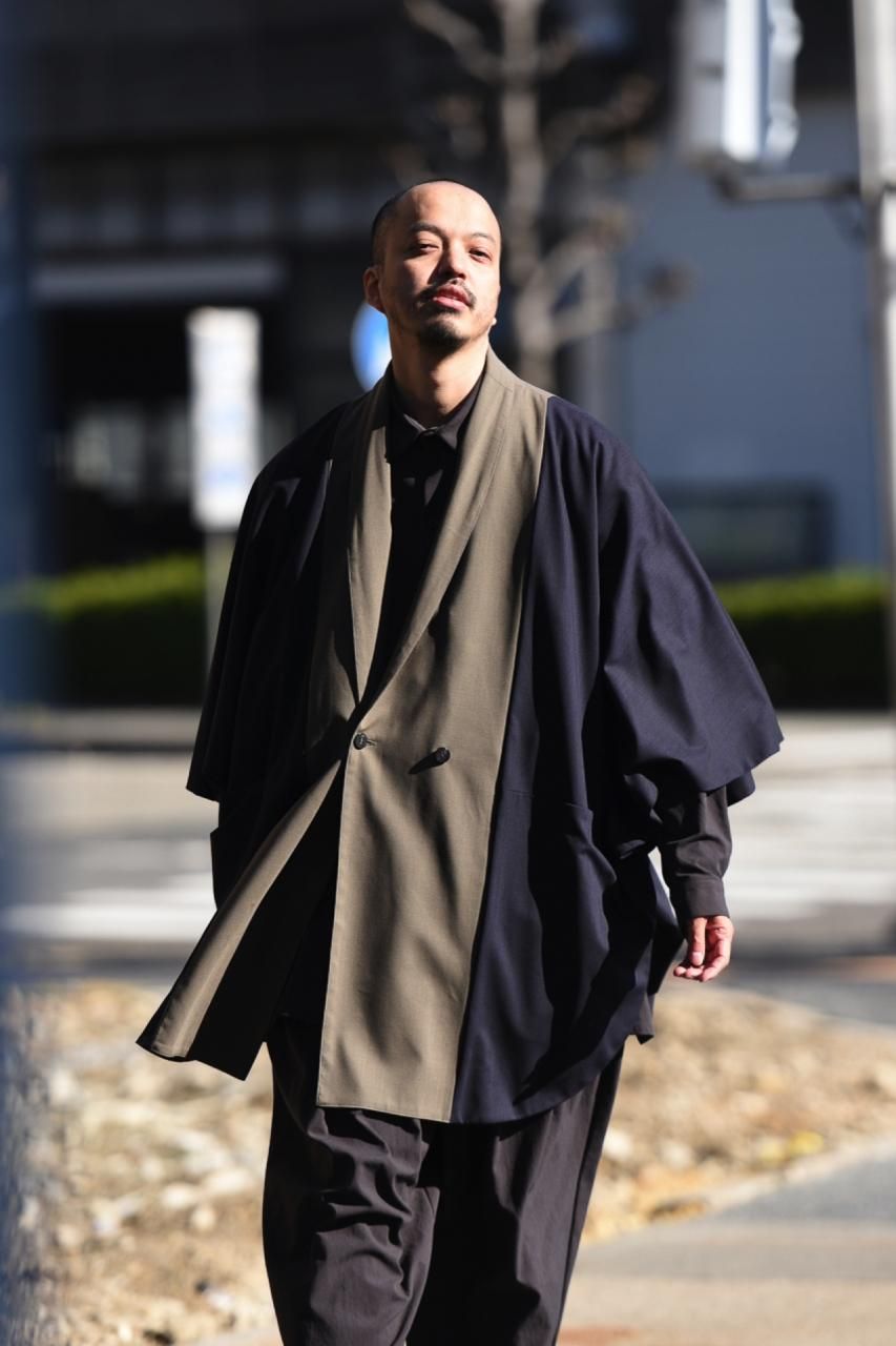 20ss yantor linenwool jacket セットアップ-