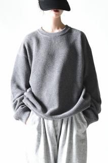 crepuscule Moss Stitch L/S Sweat Gray