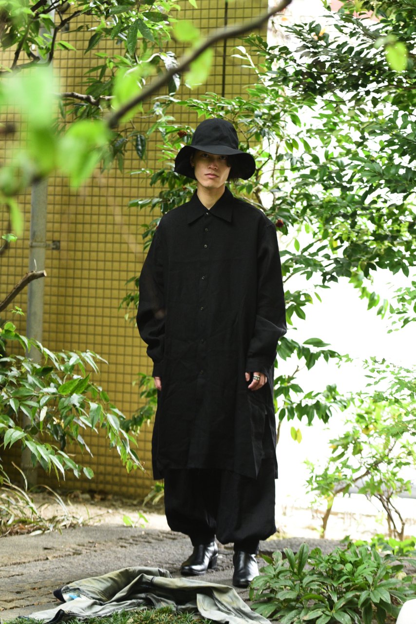 kujaku azami shirt black - BISHOOL,Edwina Horl,My Beautiful