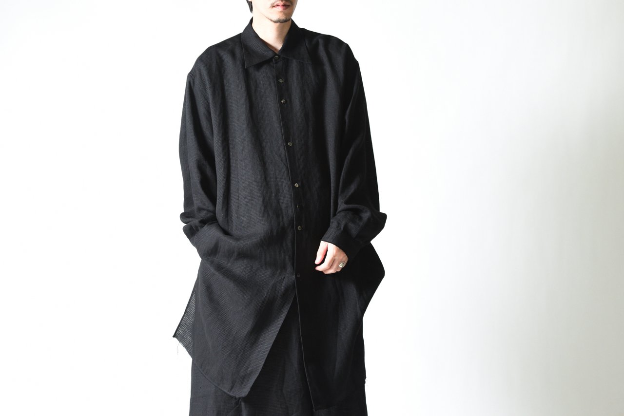 kujaku azami shirt black - BISHOOL,Edwina Horl,My Beautiful