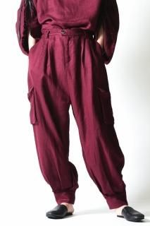 kujaku higotai pants bordeaux
