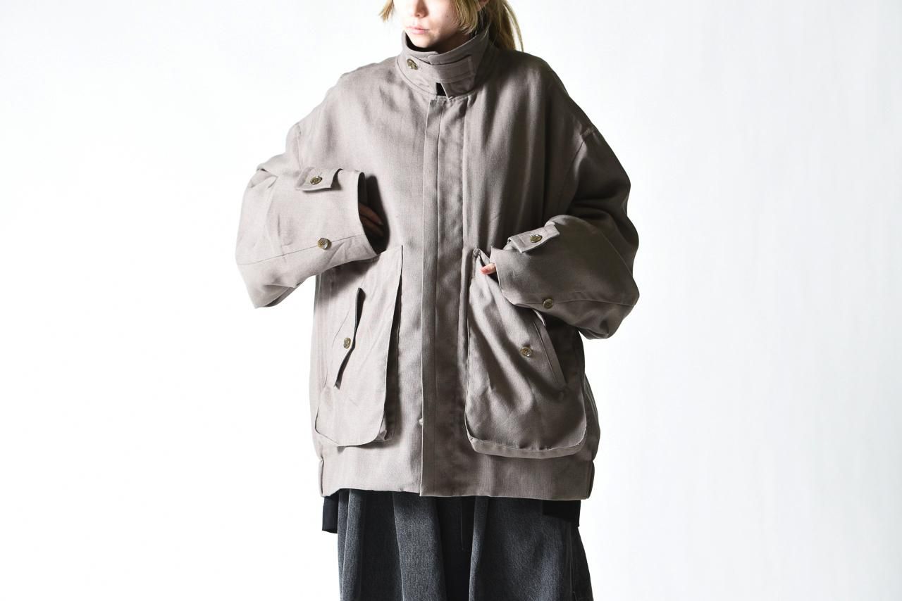 ジャケット・アウター Edwina Horl MA-1 BIG BLOUSON l.beige Edwina Horl MA-1 BIG BLOUSON OVIE limited - BISHOOL,Edwina