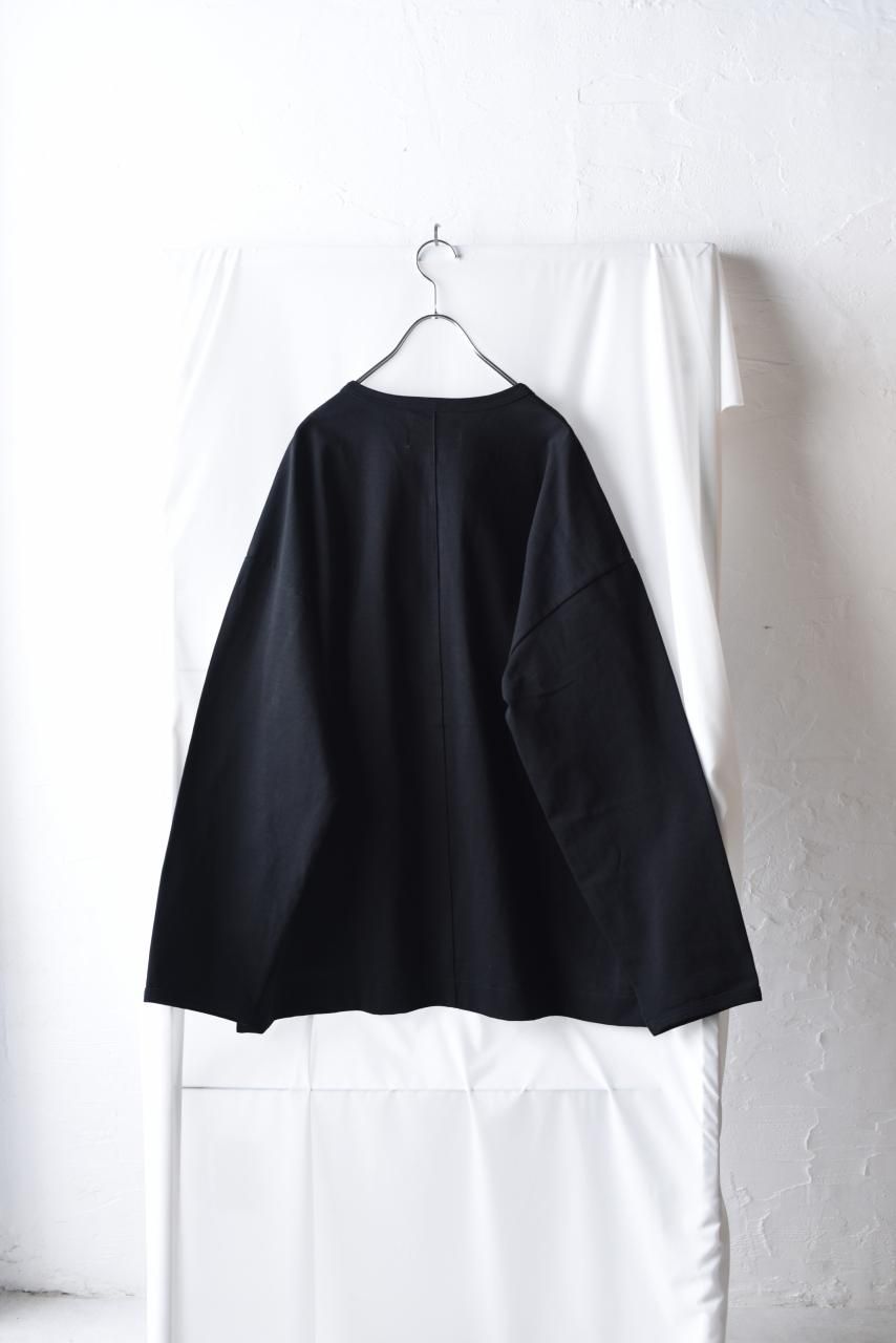 【希少！！】 VOAAOV ラウンドネックビッグカーディガン BISHOOL - black トップス