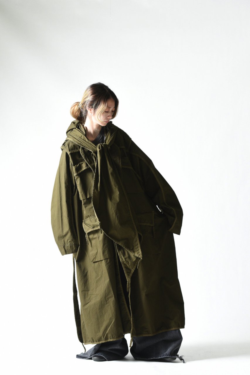 希少ロングコート】tac:tac Haori long coat black-connectedremag.com