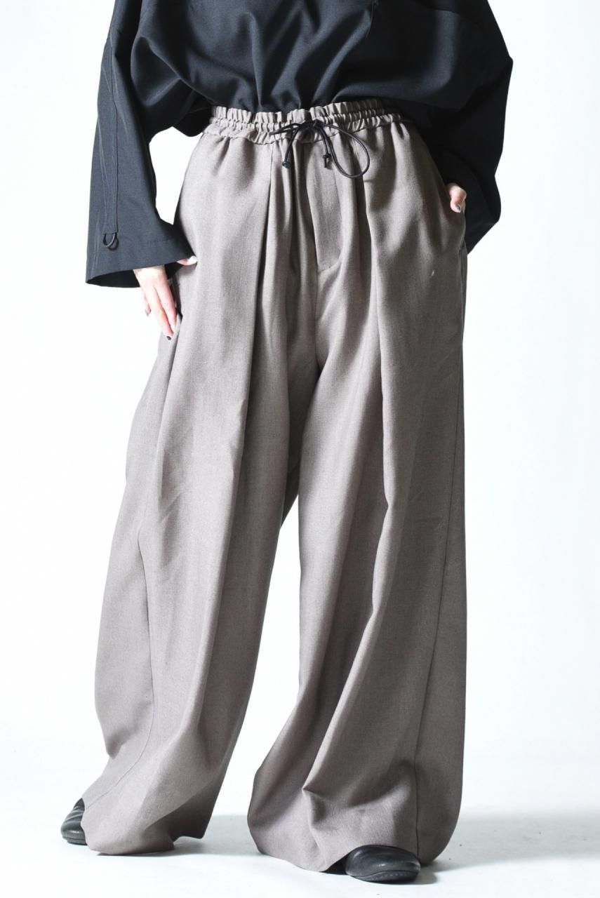 VOAAOV 尾州リネン袴パンツ beige - BISHOOL,Edwina Horl,My