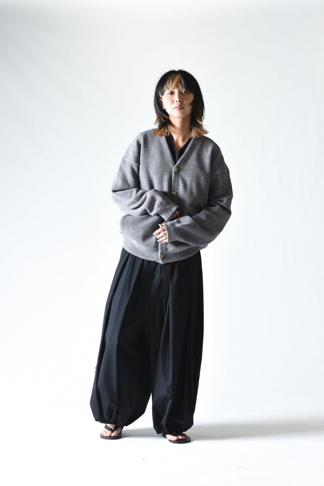 crepuscule Moss Stitch V Neck Cardigan Blue - BISHOOL,Edwina Horl