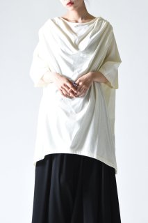 NEPHOLOGIST Tuck Clag S/S Cut Sew off white