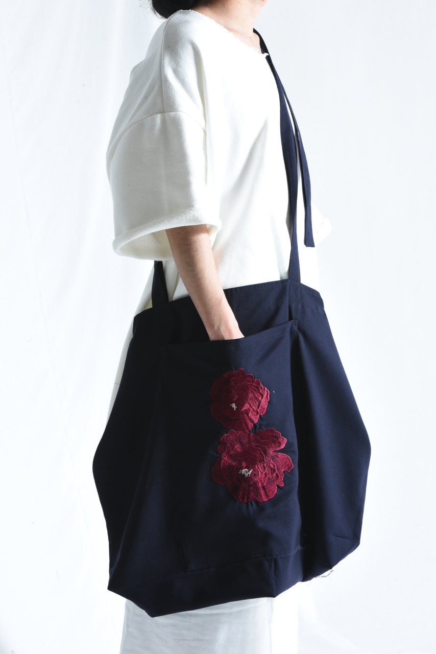 BISHOOL Wool Gabardine BigBag -himawari- - トートバッグ