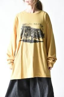 ESSAY PIGMENT L/S TEE Mustard