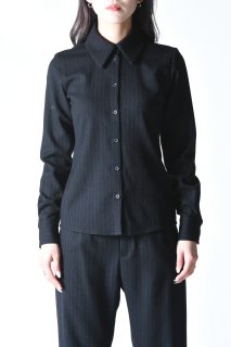 yolifu Stripe Shirt black 