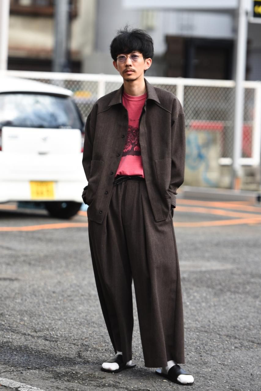 VOAAOV ウールサージ袴パンツ Brown - BISHOOL,Edwina Horl,My