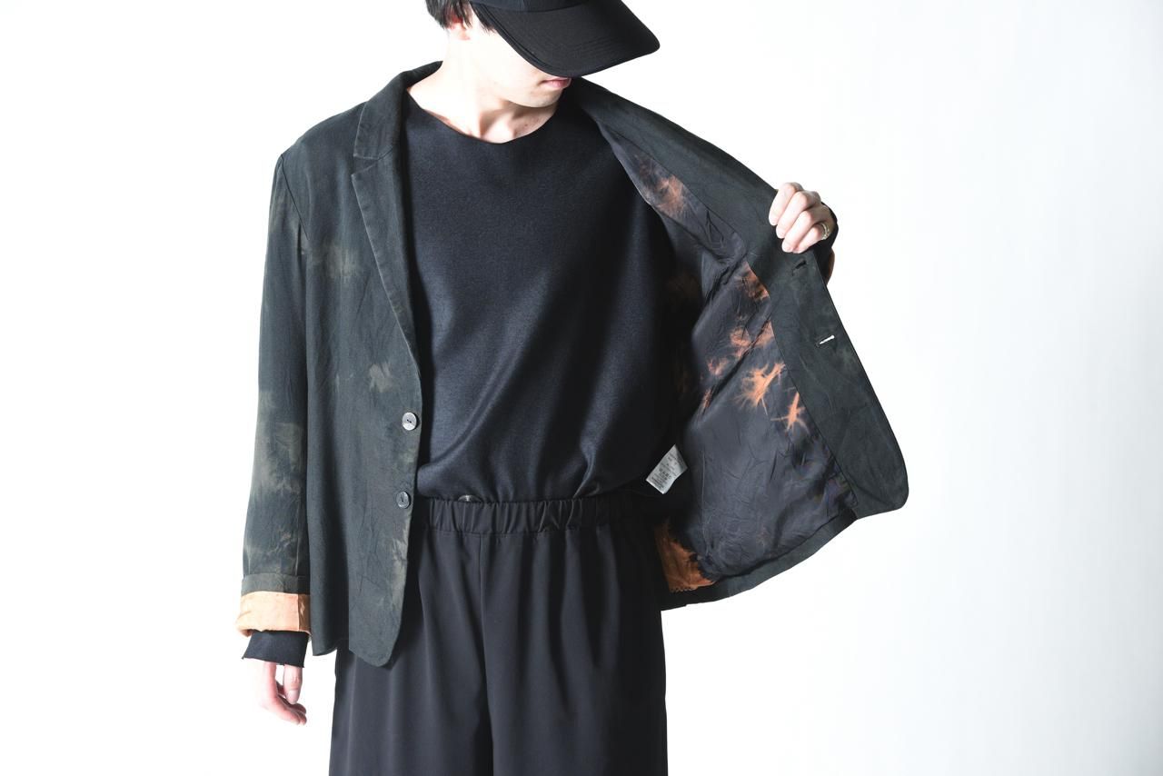 kujaku hananira jacket silk bleach - BISHOOL,Edwina Horl,My