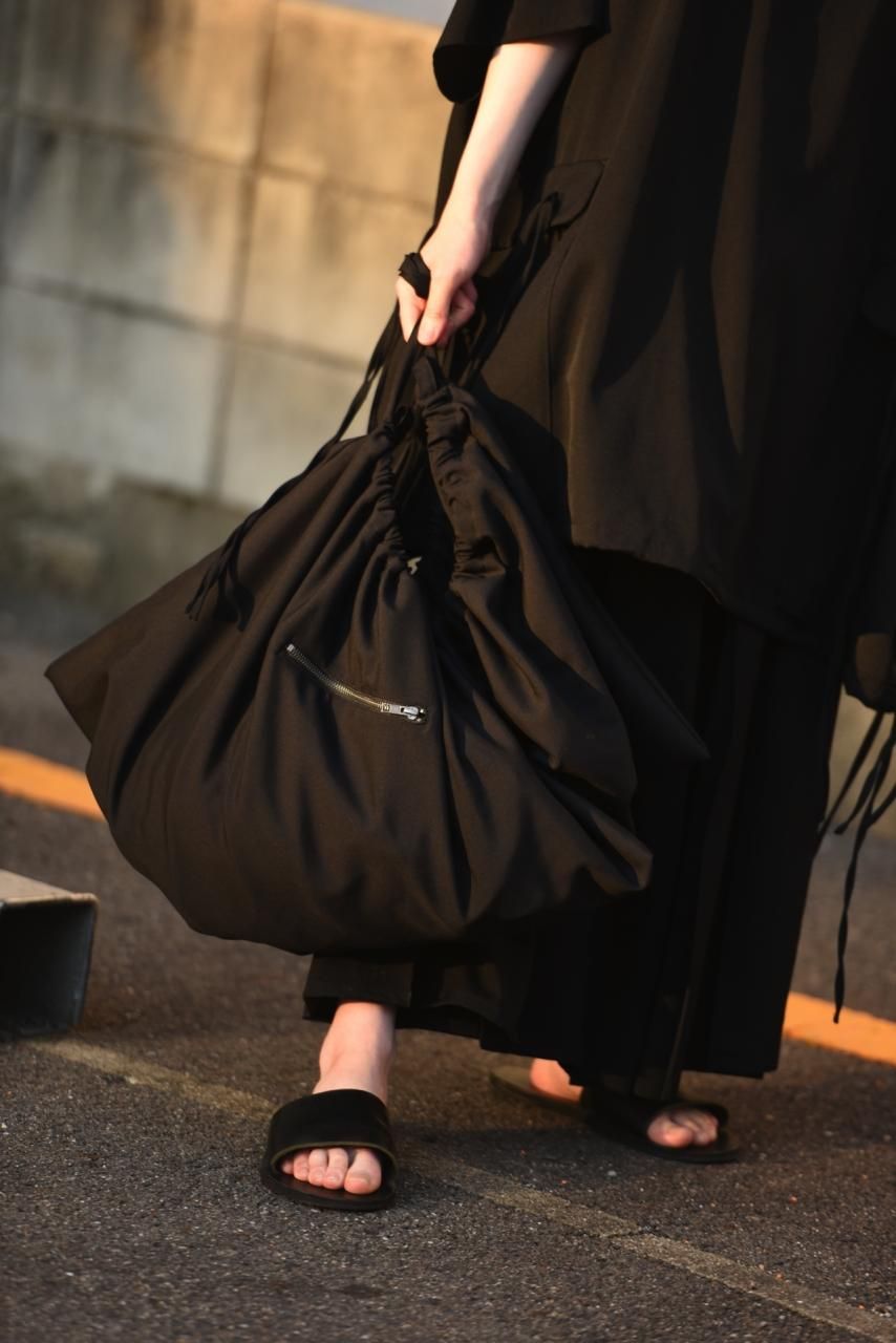 WOOL GABARDINE DRAPE-BAG（未使用） WOOL GABARDINE DRAPE-BAG – THE SHOP YOHJI YAMAMOTO
