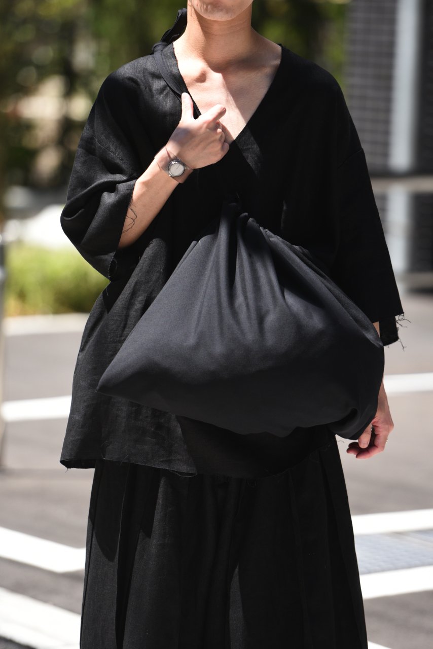 BISHOOL Wool Gabardine KIMONO Coat - ジャケット/アウター