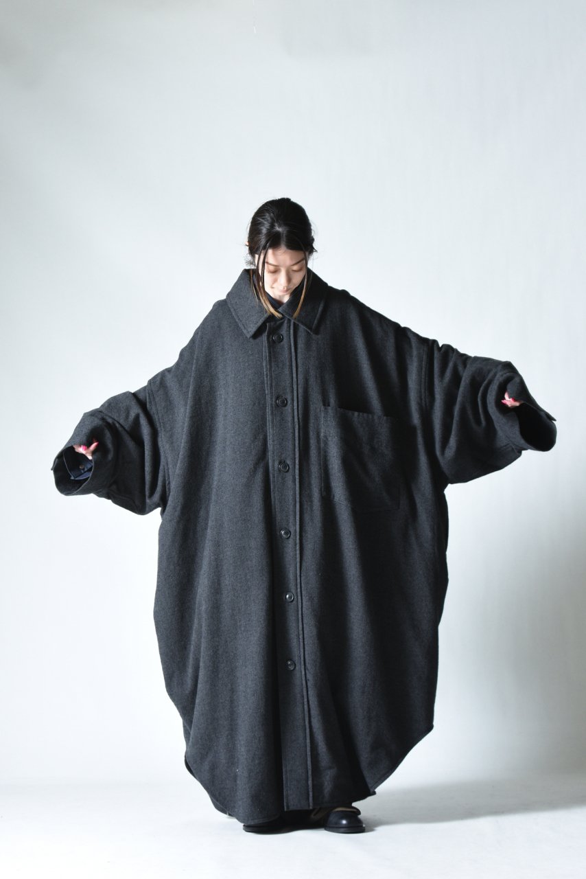 Edwina Horl HBB BASTARD COAT ジャンボアメフラシ Navy - BISHOOL,Edwina Horl,My  Beautiful Landlet,YANTOR等取扱い OVIE STUDIO の通販サイト