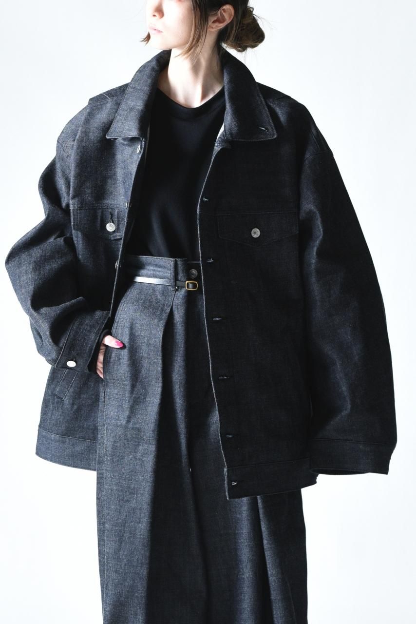 VOAAOV オーバーサイズデニムジャケット Indigo - BISHOOL,Edwina Horl,My Beautiful  Landlet,YANTOR等取扱い OVIE STUDIO の通販サイト