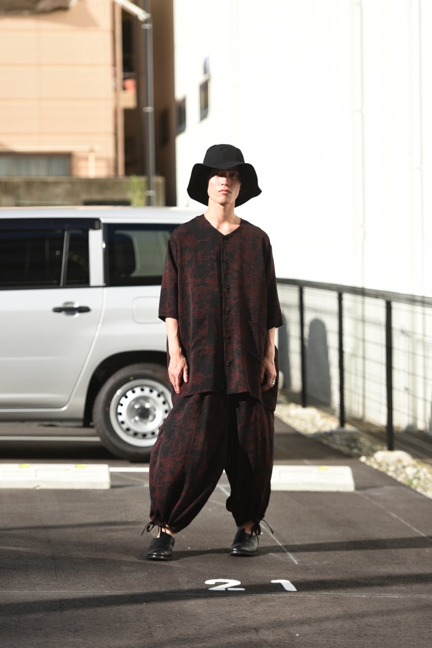 定番人気！ bishool wool gabardine drape pants asakusa.sub.jp