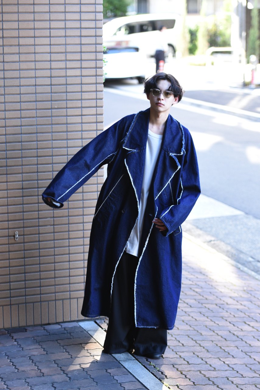 16SS my beautiful landlet ビッグデニムコート】