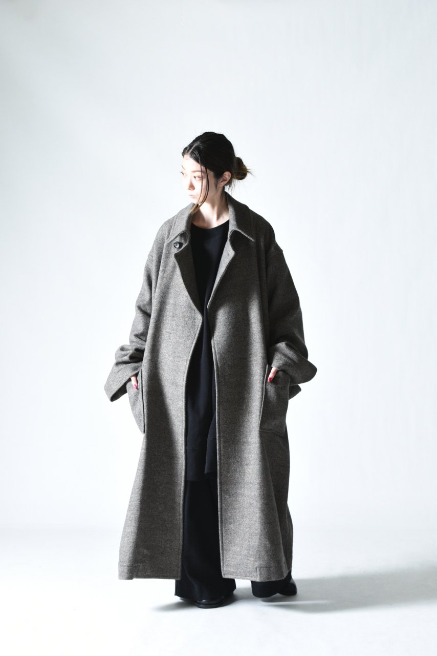 shinzon 19aw DOUBLE WRAP COATジャケット/アウター - navalpost.com