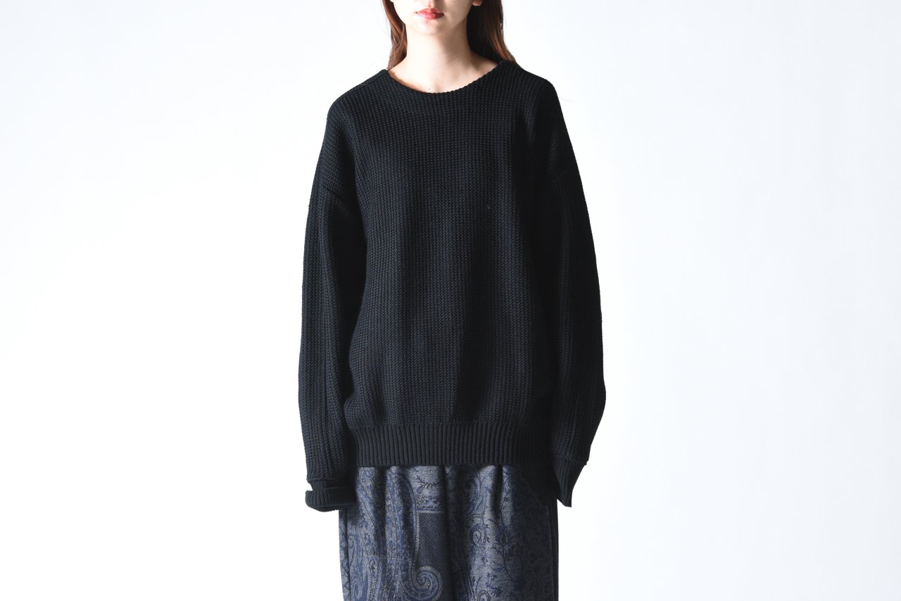 YANTOR Plating Wool Cotton Wide Sweater - BISHOOL,Edwina Horl,My