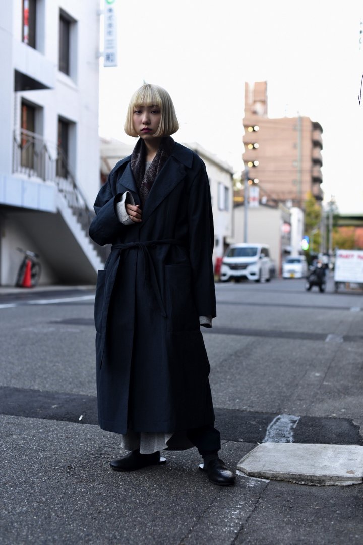 YANTOR Slab Linen Wool Long Coat dark navy - BISHOOL,Edwina Horl,My  Beautiful Landlet,YANTOR等取扱い OVIE STUDIO の通販サイト