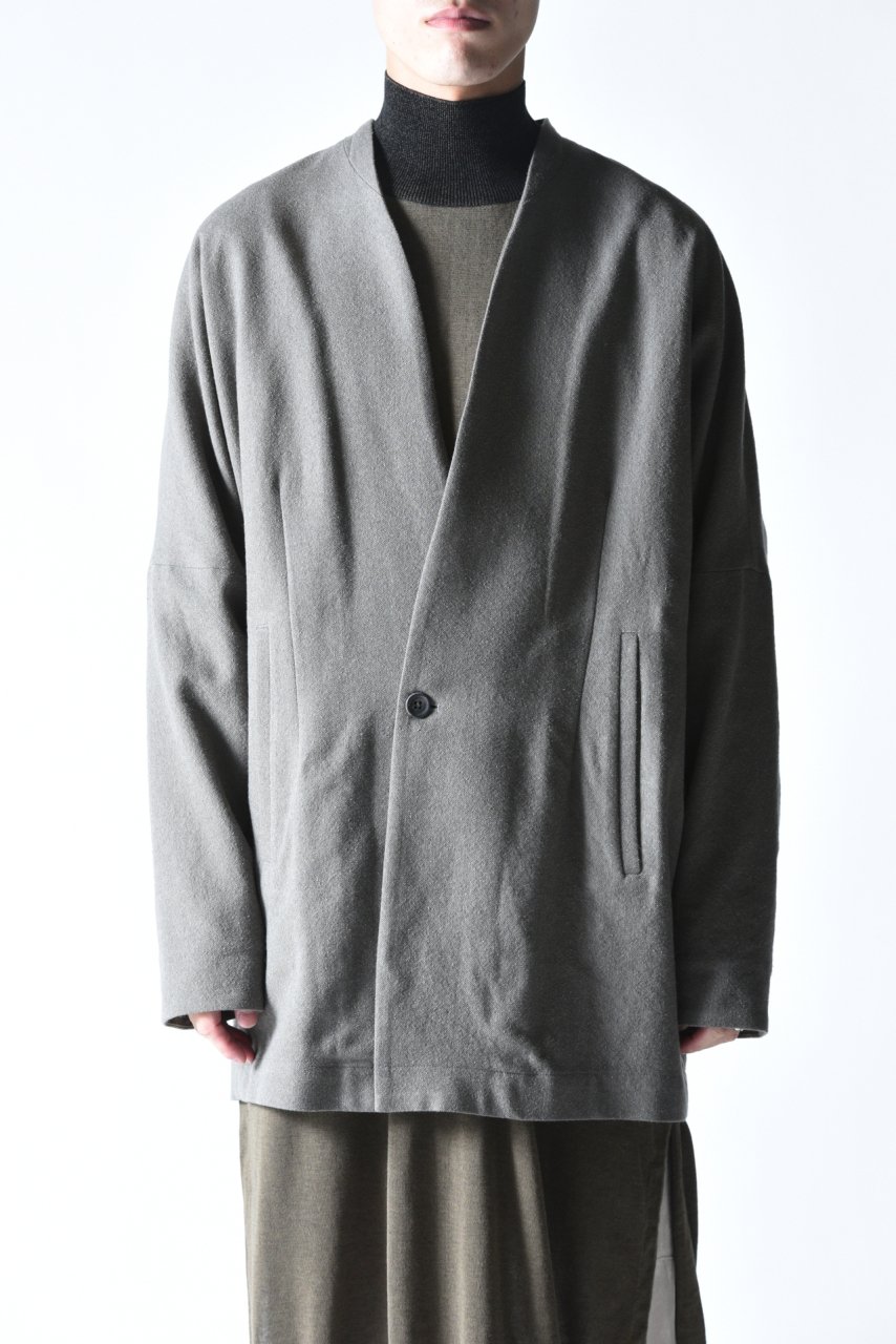 YANTOR Stone Nep Dolman Jacket Gray - BISHOOL,Edwina Horl,My