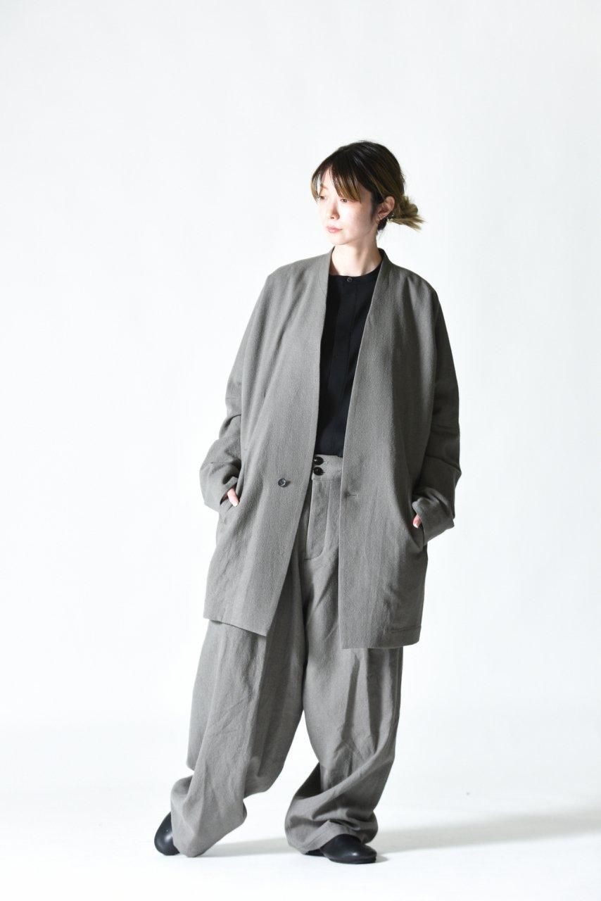 YANTOR Stone Nep Dolman Jacket Gray - BISHOOL,Edwina Horl,My