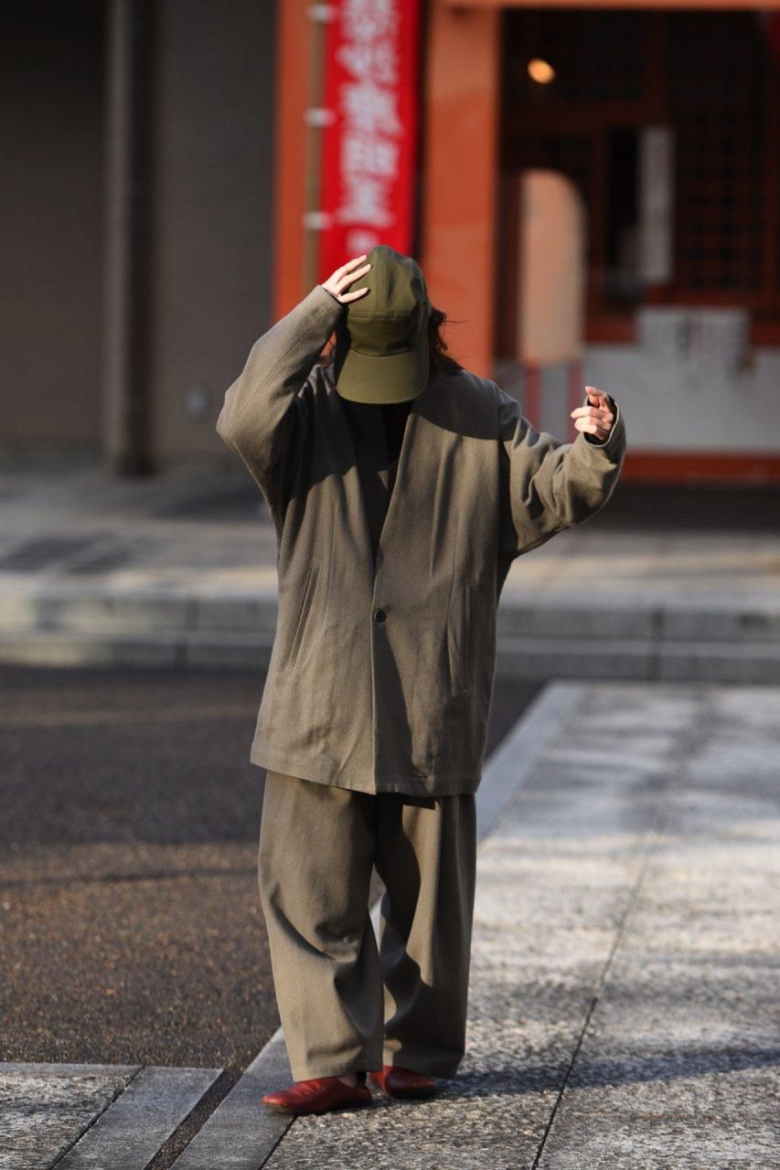 YANTOR Stone Nep Dolman Jacket Gray - BISHOOL,Edwina Horl,My