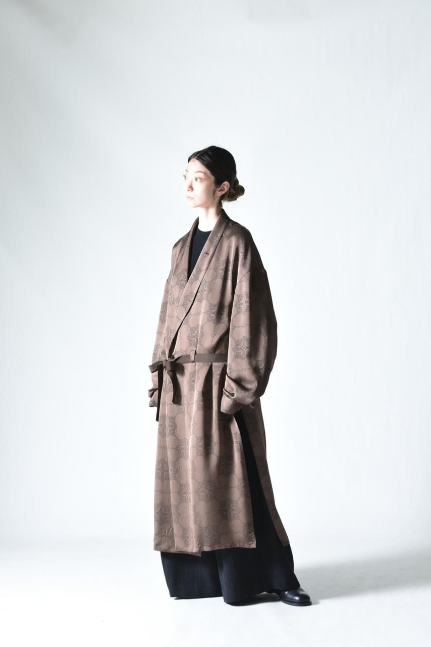 ETHOSENS Jacquard Coat Mocha - BISHOOL,Edwina Horl,My